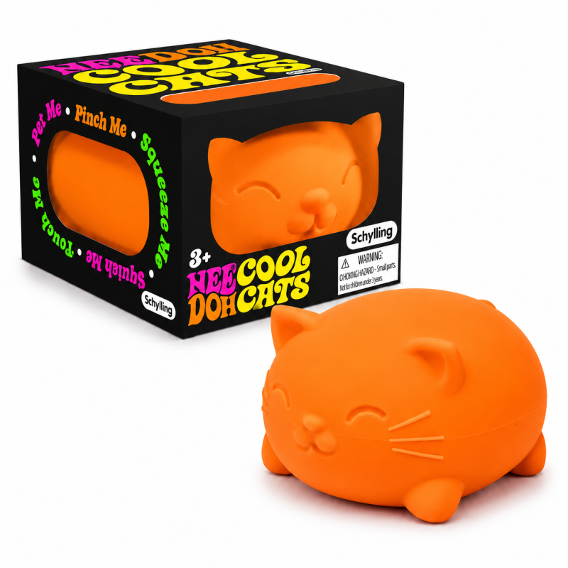 Needoh Gato Squeeze 6 Cm Surtido