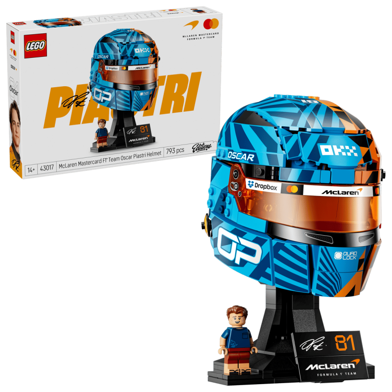 LEGO Editions McLaren Mastercard F1 Team: Casco de Oscar Piastri 43017