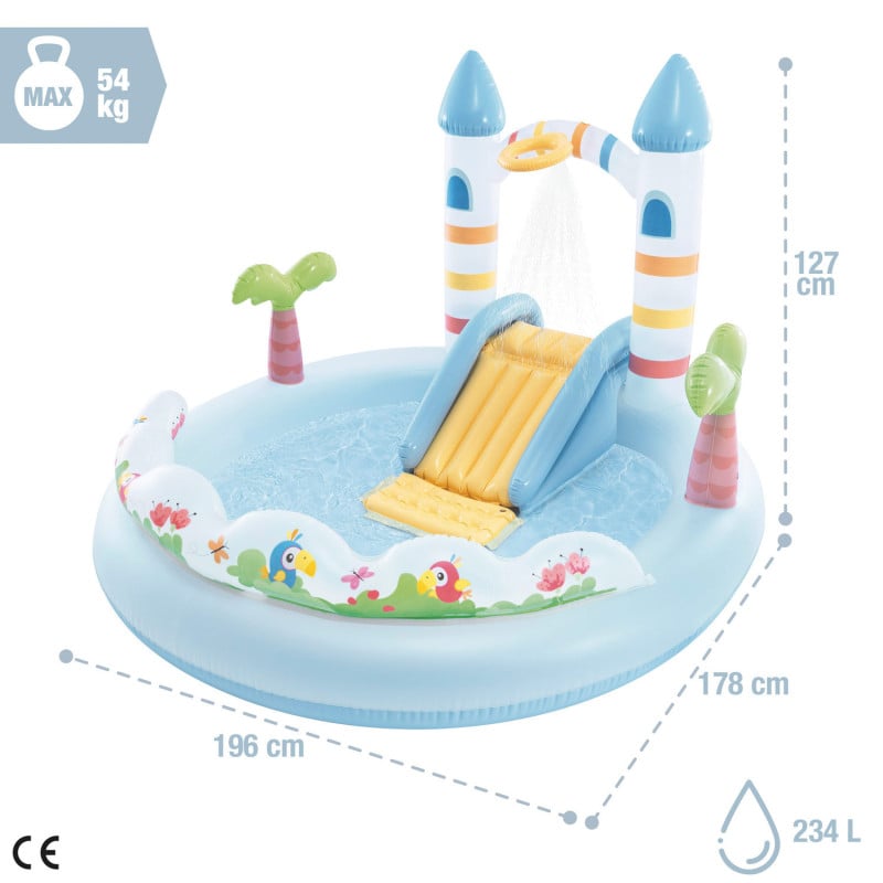 Centro de Juegos Hinchable Agua Castillo