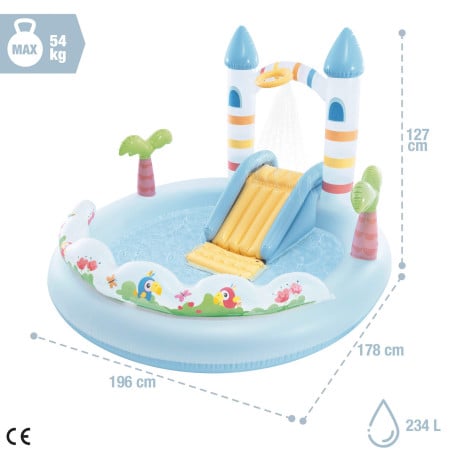 Centro de Juegos Hinchable Agua Castillo