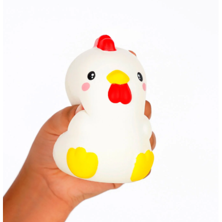 Juguete Antiestrés Gallina