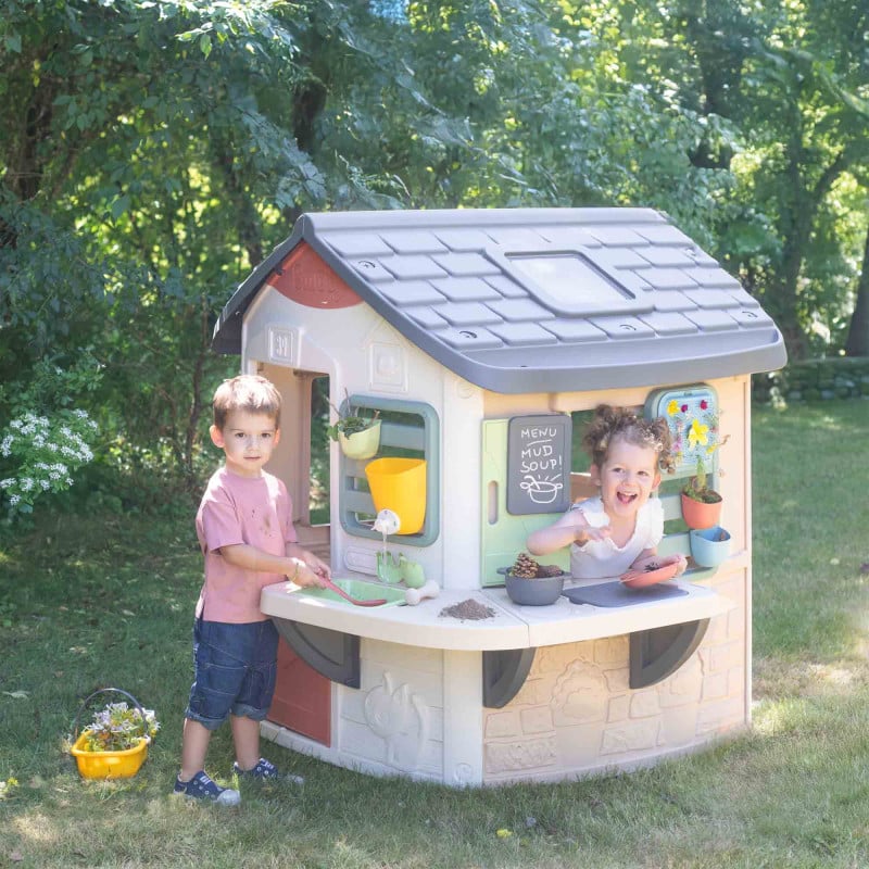 Casa Con Cocina de Barro Smoby