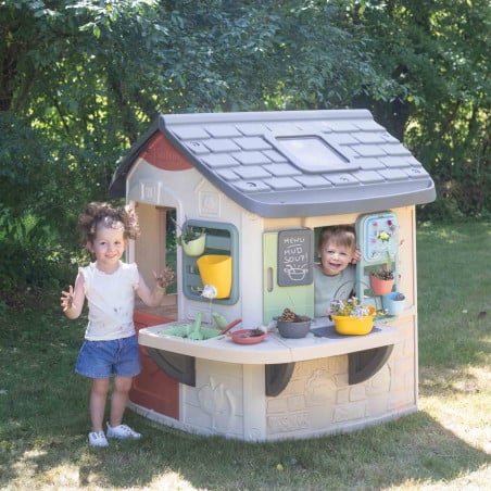 Casa Con Cocina de Barro Smoby