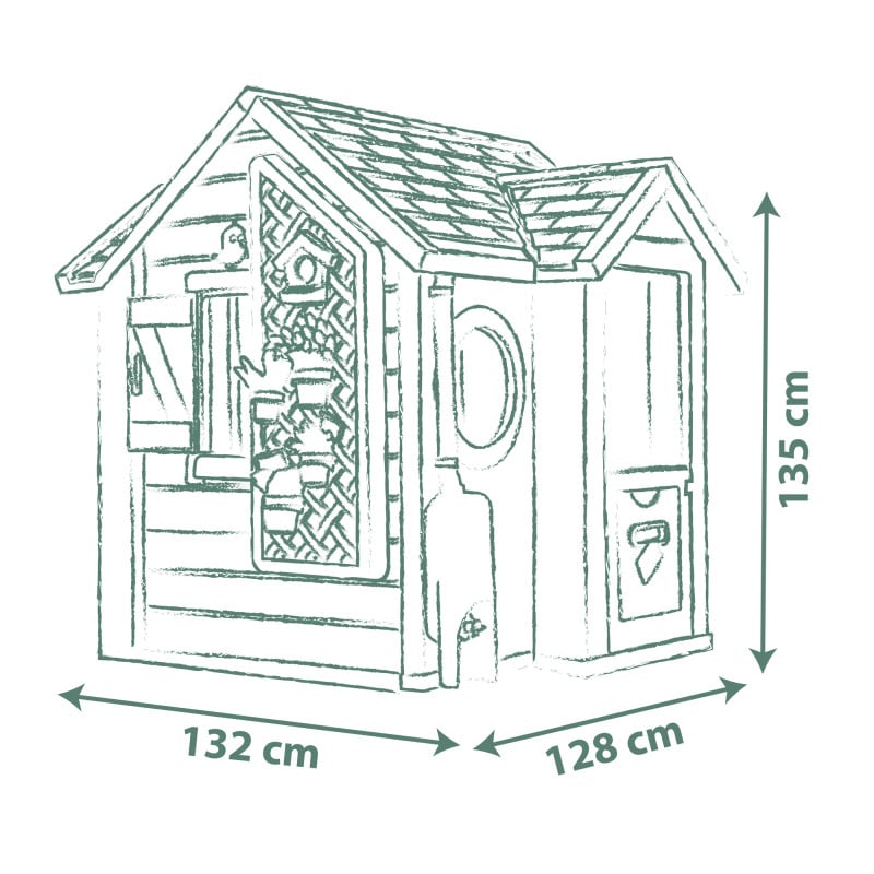 Casita de Jardín Garden House de Smoby