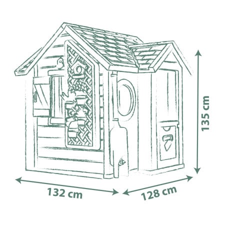 Casita de Jardín Garden House de Smoby