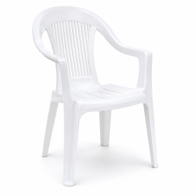 Silla Monobloc Elegant Blanca