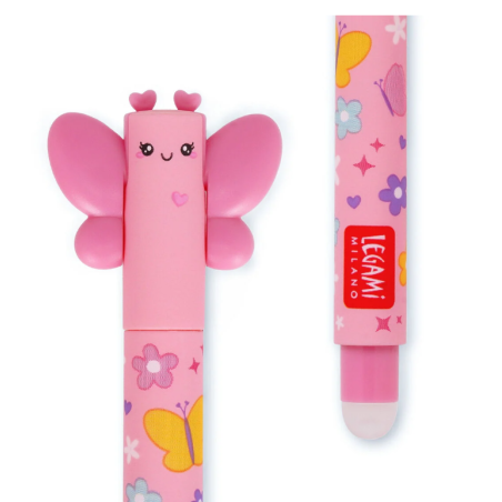 Bolígrafo De Gel Borrable Mariposa