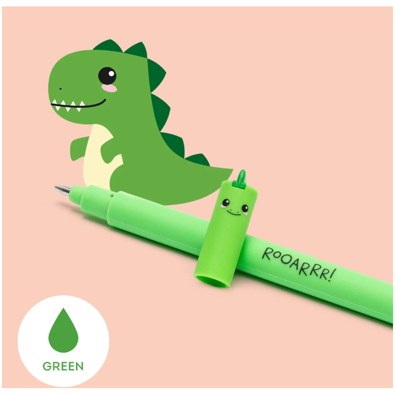 Bolígrafo De Gel Borrable Dino
