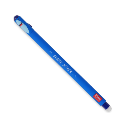 Bolígrafo De Gel Borrable Tiburón De Legami