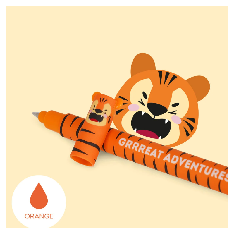 Bolígrafo De Gel Borrable Tigre