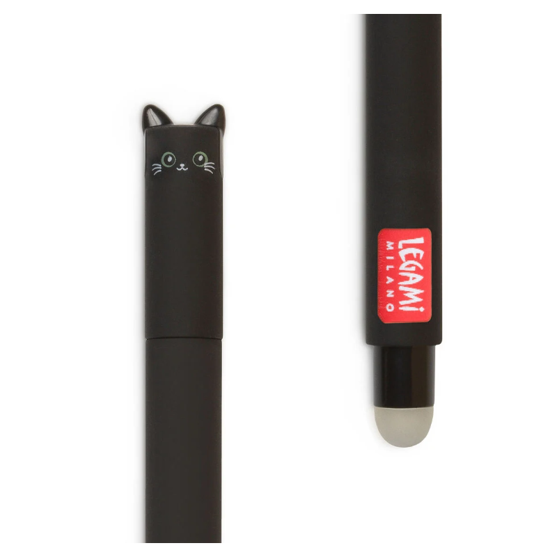 Bolígrafo De Gel Borrable Gatito