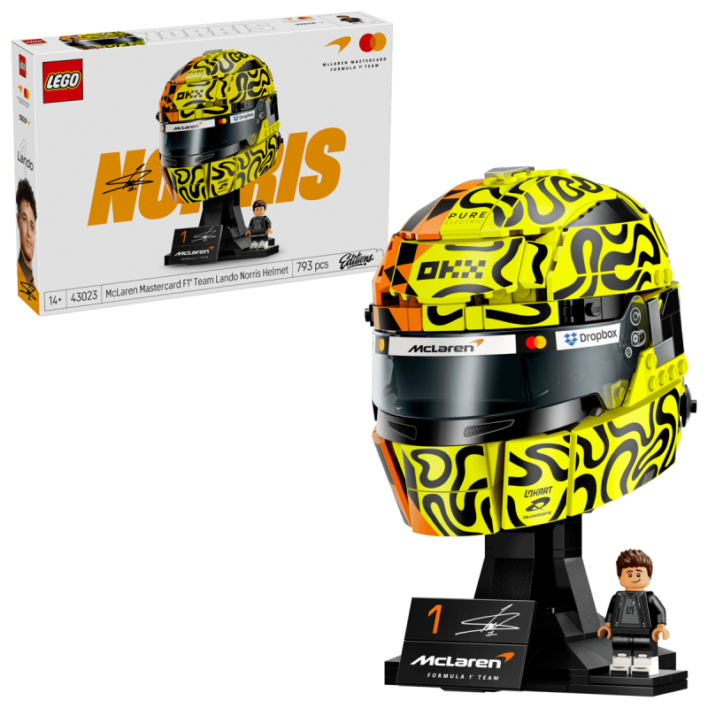 LEGO Editions McLaren Mastercard F1 Team: Casco De Lando Norris 43023 De LEGO