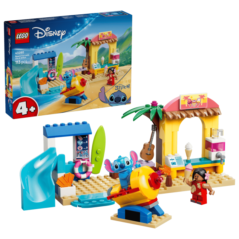 LEGO Disney Diversión En La Playa Con Lilo Y Stitch 43280 De LEGO