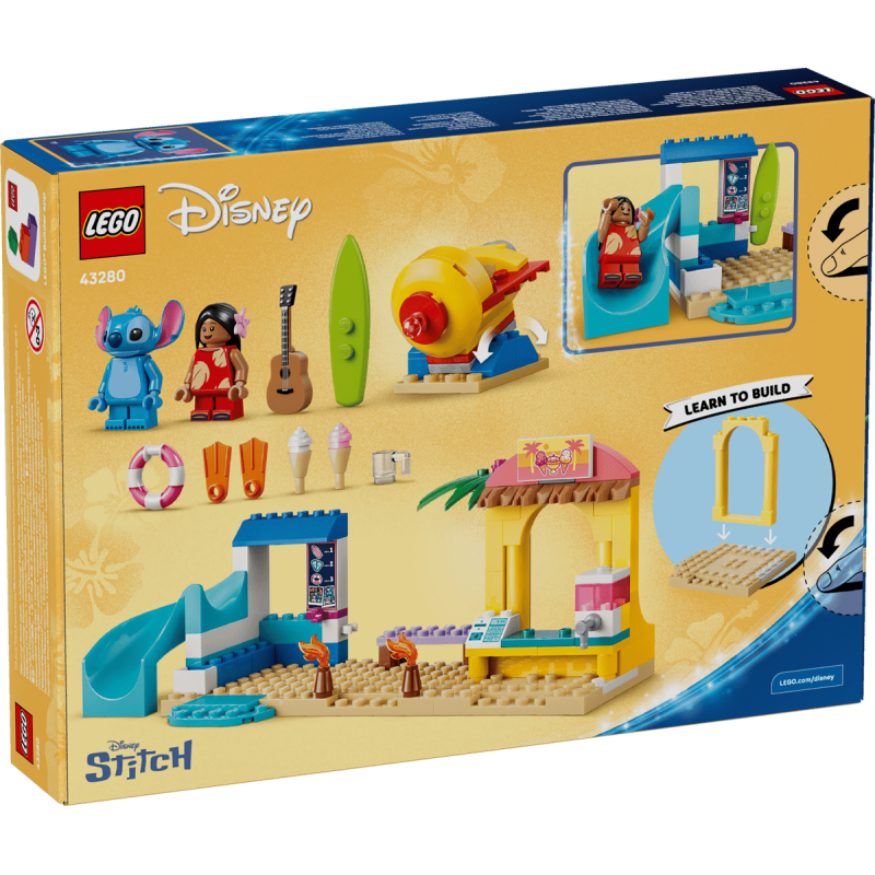 LEGO Disney Diversión En La Playa Con Lilo Y Stitch 43280