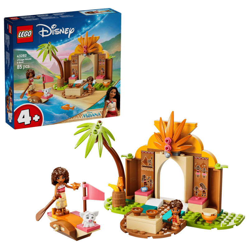 LEGO Disney Casa De La Aldea Y Barco 43282 De LEGO