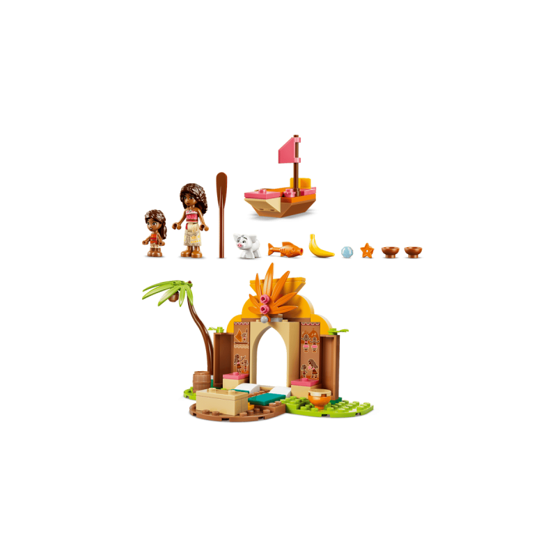 LEGO Disney Casa De La Aldea Y Barco 43282
