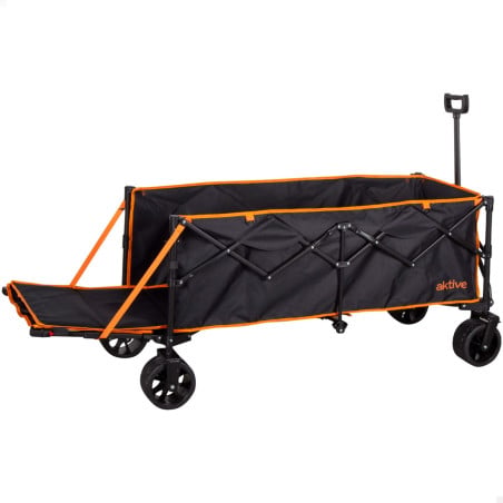 Carro De Playa Plegable XXl 125x94x58 Cm De Aktive