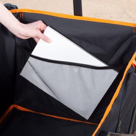Carro De Playa Plegable XXL 125x94x58 Cm