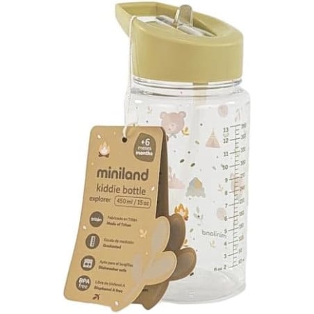 Miniland Botella Tritán Explorer 450 Ml
