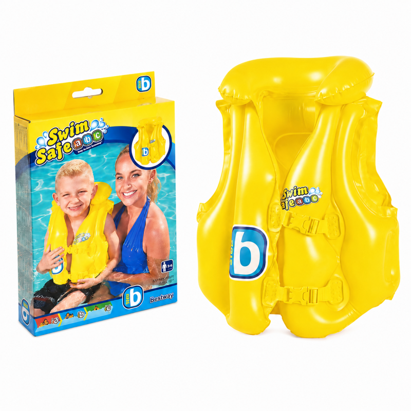 Chaleco Salvavidas Infantil 51x46 Cm De Betsway