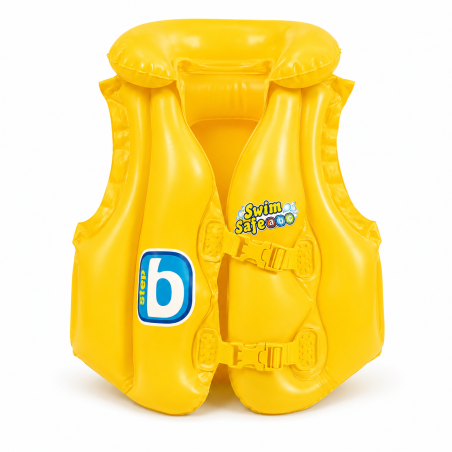 Chaleco Hinchable Salvavidas Infantil 51x46 Cm