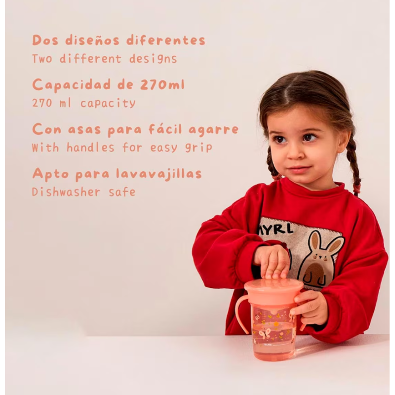 Miniland Vaso De Aprendizaje 360 Butterfly