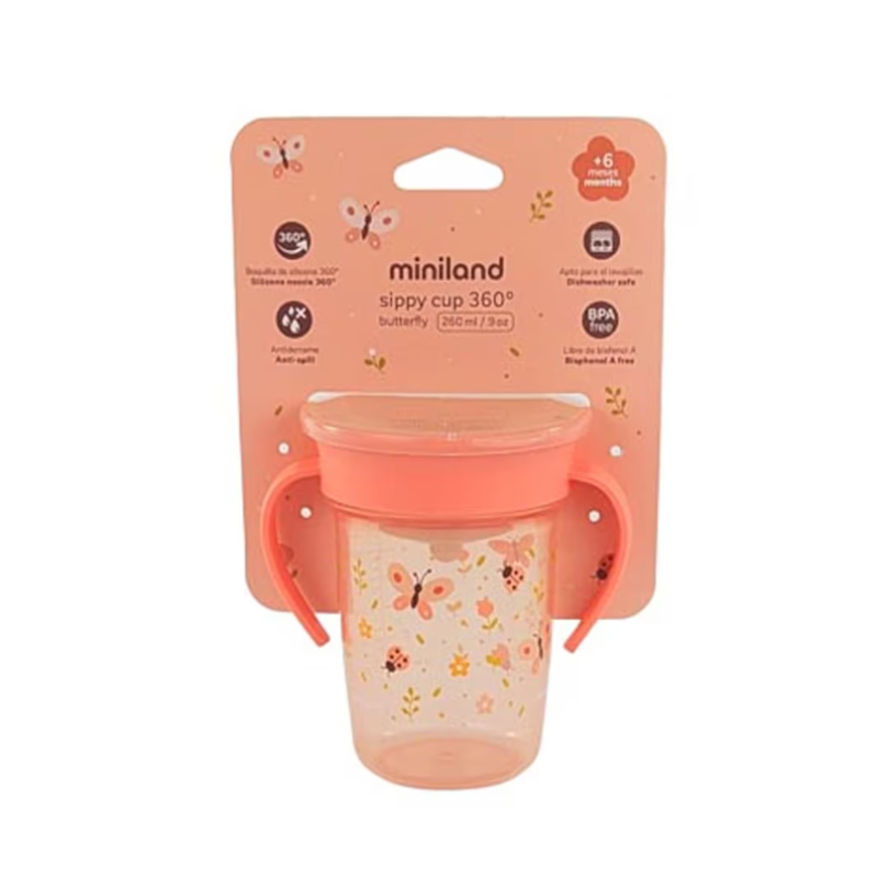 Miniland Vaso De Aprendizaje 360 Butterfly