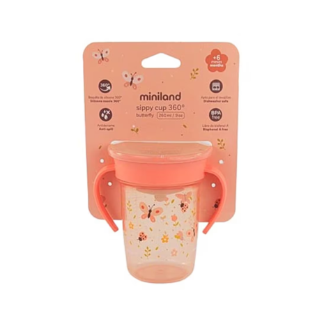 Miniland Vaso De Aprendizaje 360 Butterfly