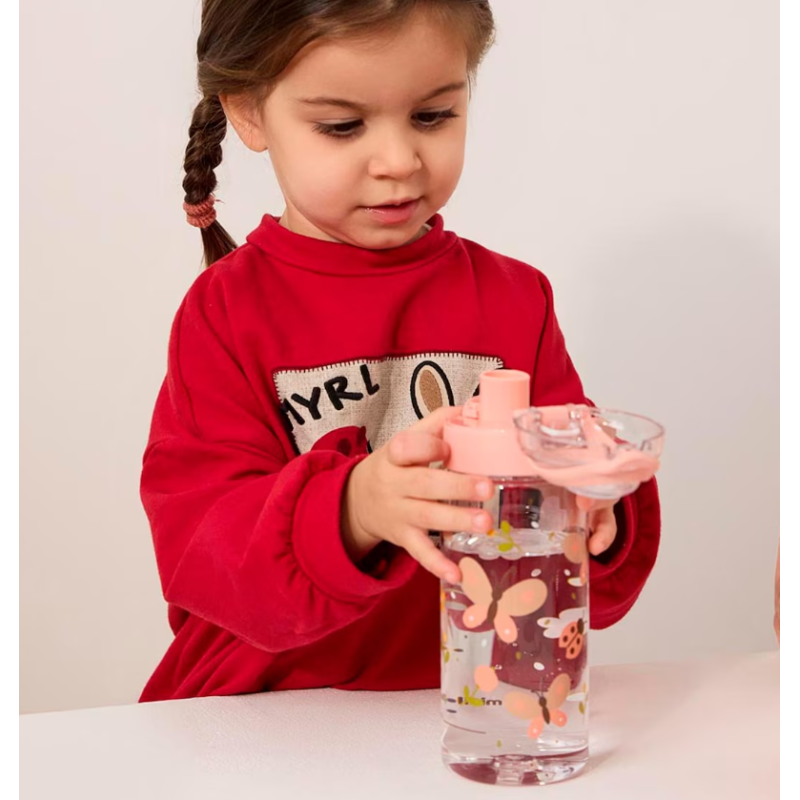 Miniland Botella Junior Tritán Butterfly 500 Ml