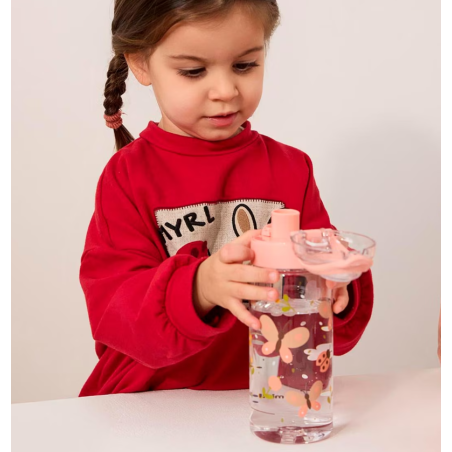 Miniland Botella Junior Tritán Butterfly 500 Ml
