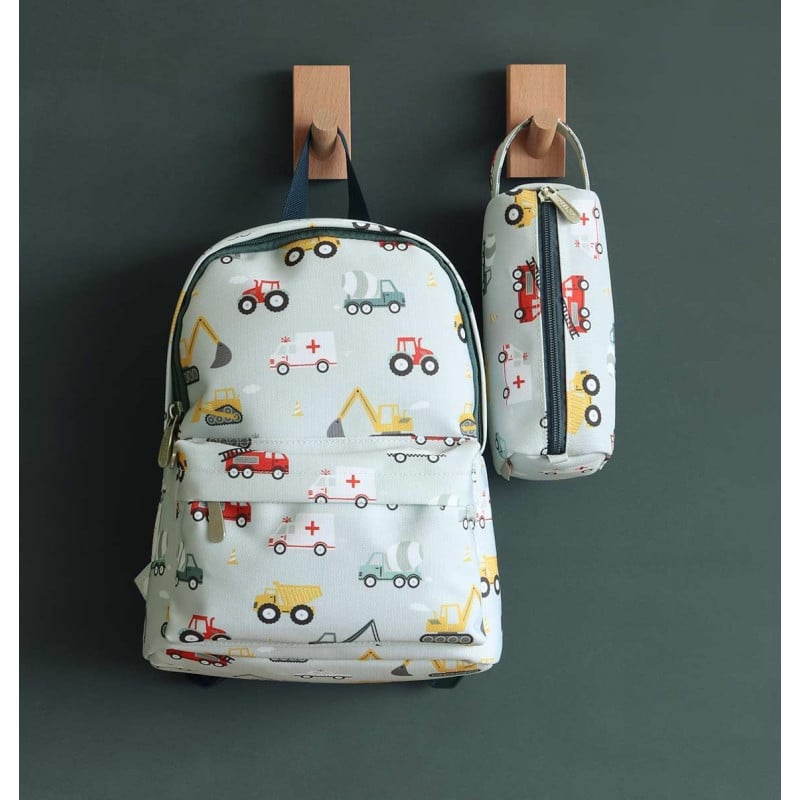 Mochila Infantil Vehículos 30 Cm