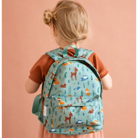 Mochila Infantil Animales Del Bosque 30 Cm