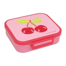 Fiambrera 3 Compartimentos Cerezas De Little Lovely Company