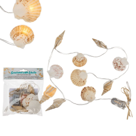 Guirnalda Conchas con Luces Led 1M