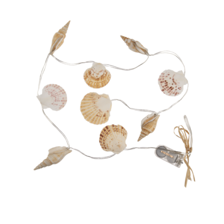 Guirnalda Conchas con Luces Led 1M
