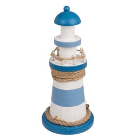 Faro de Madera con Led 10,5x22 CM