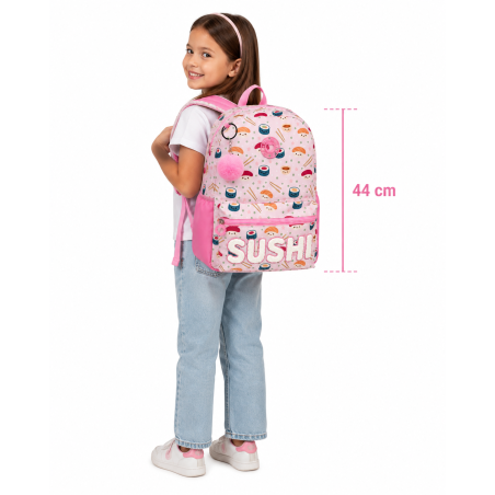 Mochila Escolar Blin Blin Sushi 44 Cm