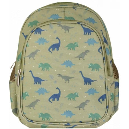 Mochila Escolar Con Bolsillo Térmico Dinosaurios 32 Cm De Prooptm