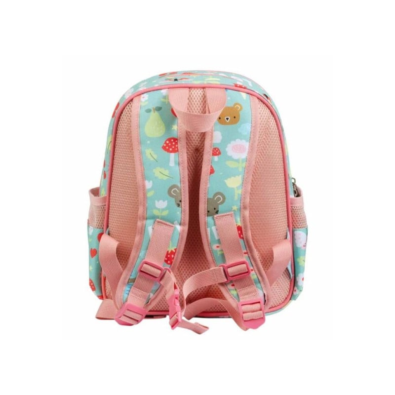 Mochila Escolar Con Bolsillo Térmico Ositos Joy 32 Cm