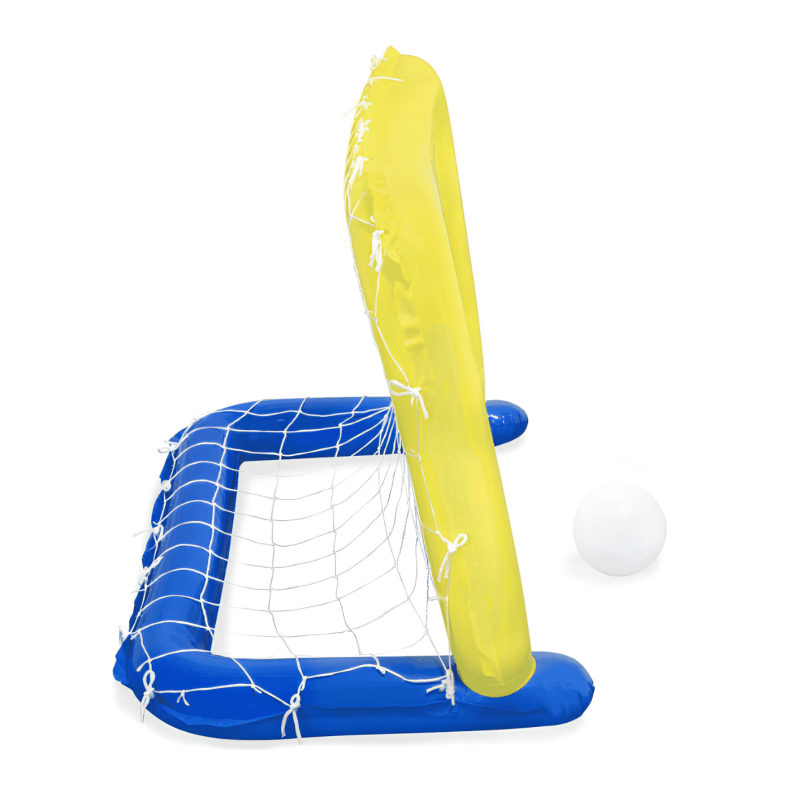 Portería Flotante Waterpolo Para Piscina 137x66 Cm