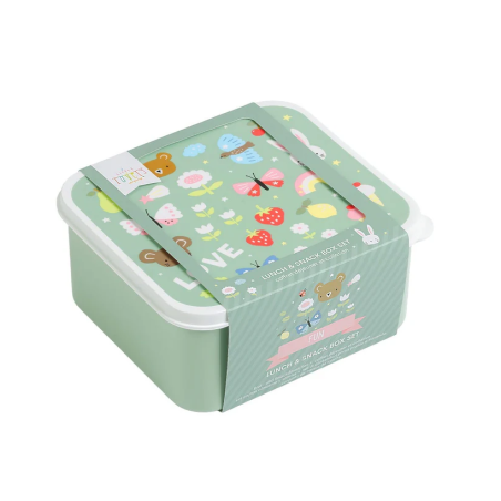Set De 4 Fiambreras Infantiles Ositos Joy