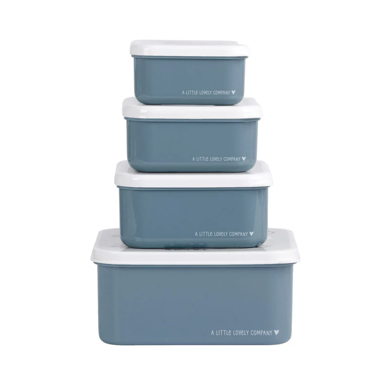 Set De 4 Fiambreras Infantiles Vehículos