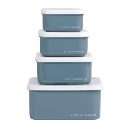Set De 4 Fiambreras Infantiles Vehículos