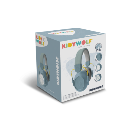 Kidywolf Auriculares Anti Ruido Kidynoise Azul