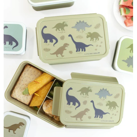 Fiambrera Bento Cierre Hermético Dinosaurios