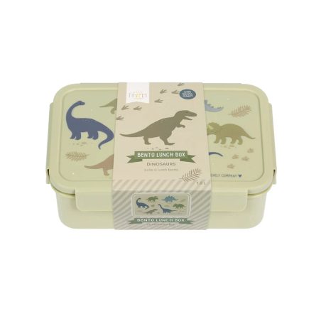 Fiambrera Bento Cierre Hermético Dinosaurios