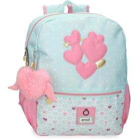 Mochila Escolar Enso Hearts Adaptable A Carro 33 Cm De Jouma Bags