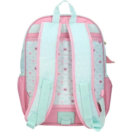 Mochila Escolar Enso Hearts Adaptable A Carro 38 Cm