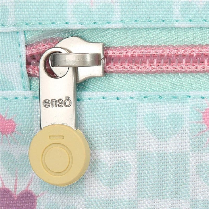 Mochila Escolar Enso Hearts Adaptable A Carro 38 Cm
