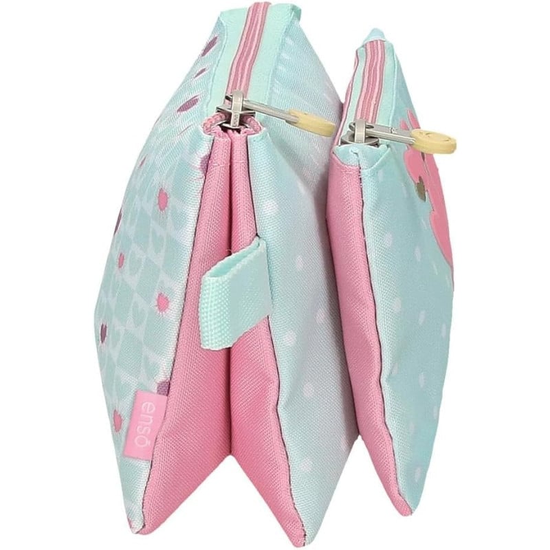 Estuche 3 Compartimentos Enso Hearts